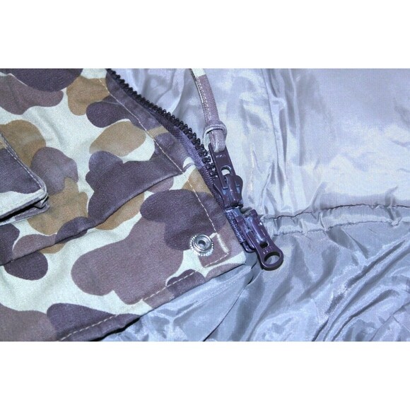 Vintage Gamehide Insulate Waterproof Duck Hunter Camo Hood Hunting Mens Jacket L - Picture 7 of 12